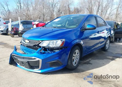 2019 Chevrolet Sonic Ls Auto z USA, uszkodzony, nr VIN 1G1JB5SB4K4148392